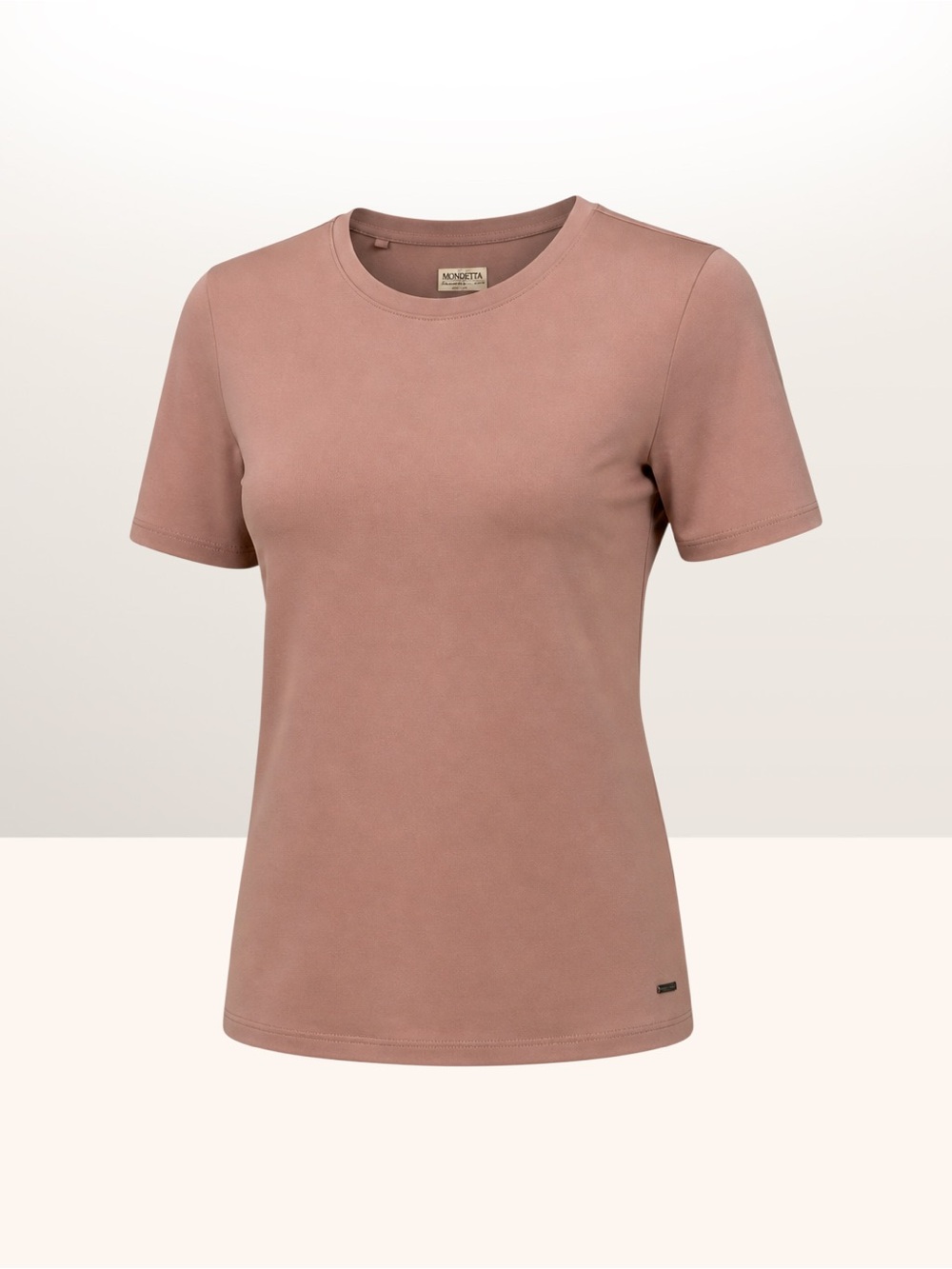 Mondetta Women's Short Sleeve Tee - Dusty Rose